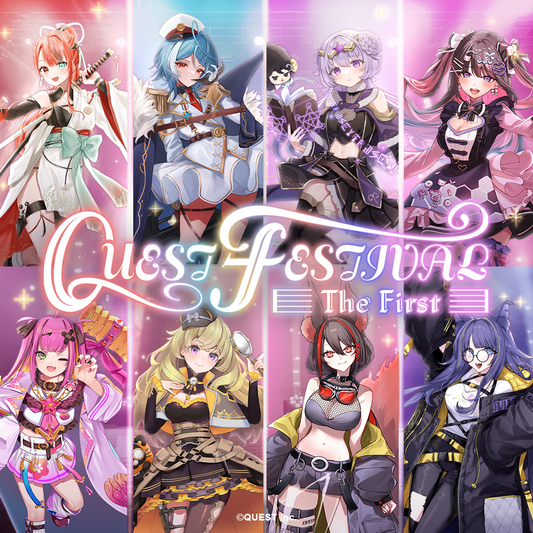 VTuberプロダクション「QUEST株式会社」初の全体ライブQUEST FESTIVAL-The Firstを開催いたしました